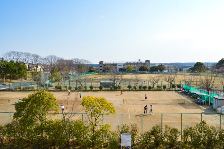 湖北台中央公園 テニスコート